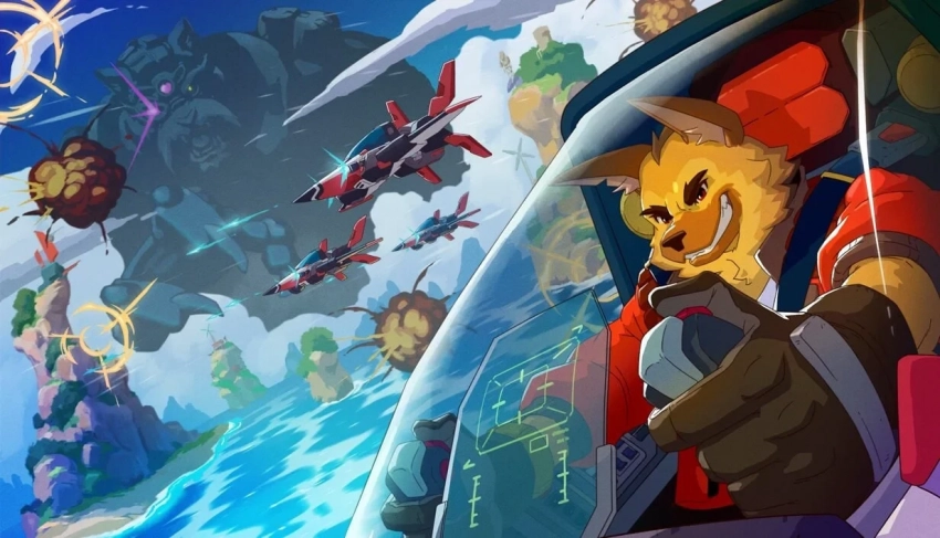 Анонсировано приключение Wild Blue в стиле Star Fox про зверей-пилотов
