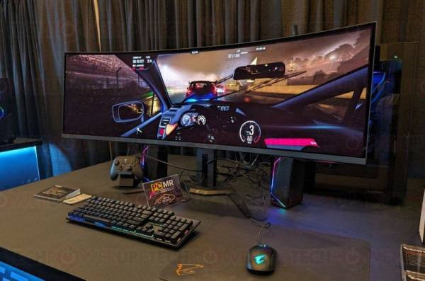 Gigabyte анонсировала игровые OLED-мониторы Aorus, включая огромные FO48U и CO49DQ