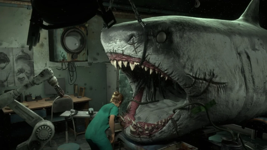 «Челюсти», «Пила » и стоматология — игроки пришли в восторг от хоррора Shark Dentist